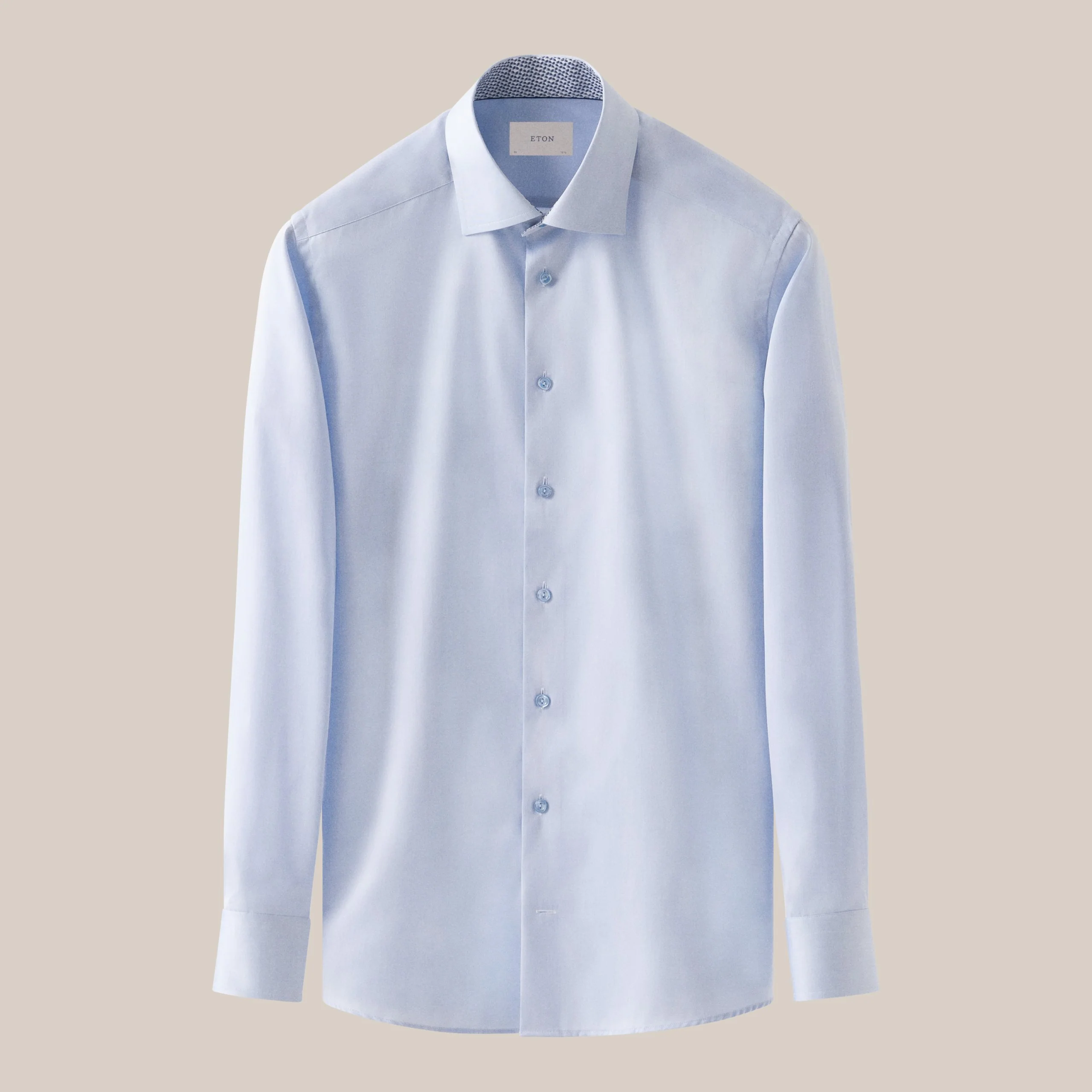 Hemden lange mouw blauw ETON SHIRT - Image 6