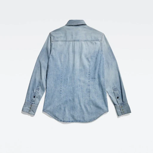 Hemden lange mouw blauw G-Star Raw - Image 5
