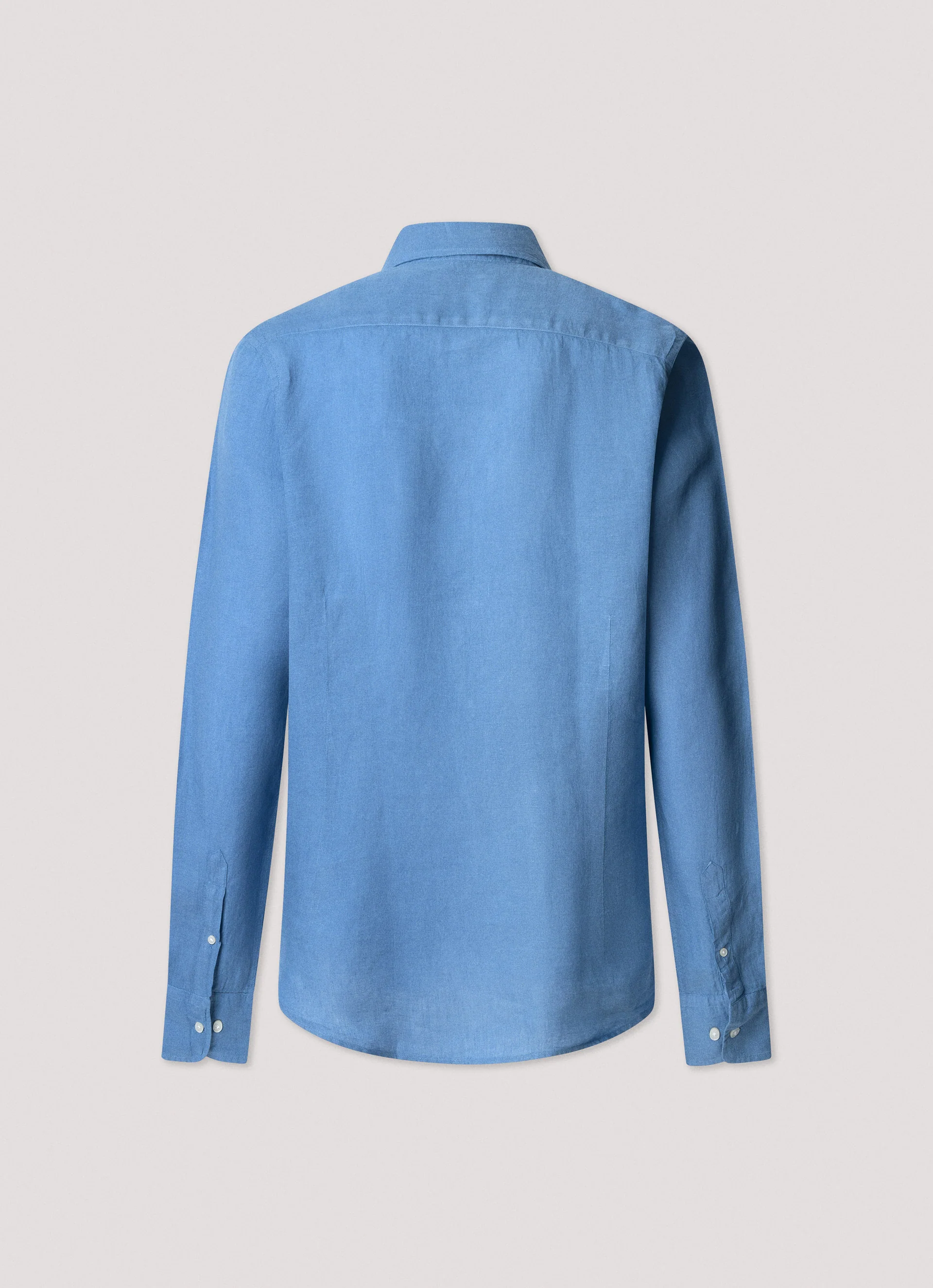 Hemden lange mouw blauw Hackett London - Image 2