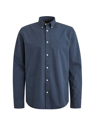Hemden lange mouw blauw PME