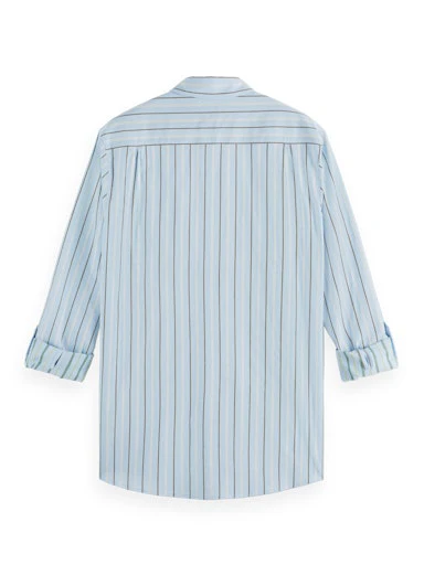 Hemden lange mouw blauw Scotch & Soda - Image 4