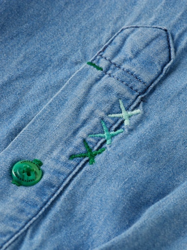 Hemden lange mouw blauw Scotch & Soda - Image 4
