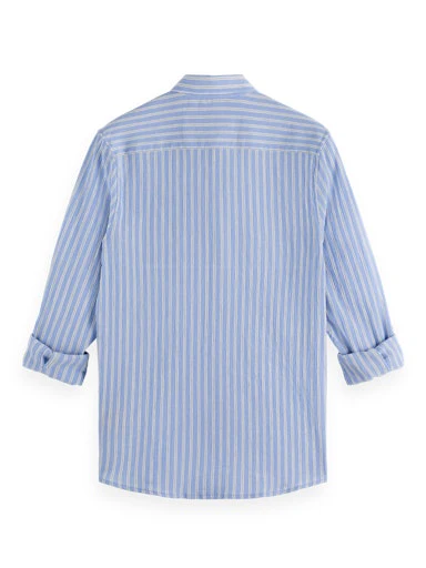 Hemden lange mouw blauw Scotch & Soda - Image 4