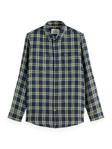 Hemden lange mouw blauw Scotch & Soda - Image 6