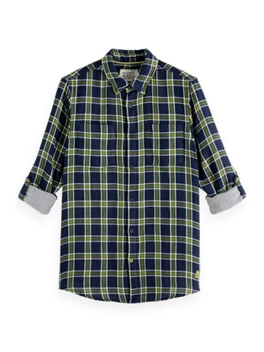 Hemden lange mouw blauw Scotch & Soda - Image 7