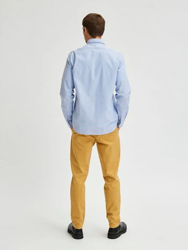 Hemden lange mouw blauw Selected HOMME - Image 2