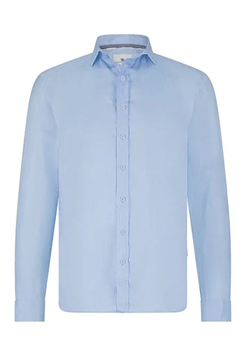 Hemden lange mouw blauw State of Art