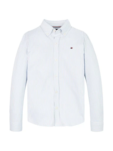 Hemden lange mouw blauw Tommy Hilfiger - Image 4