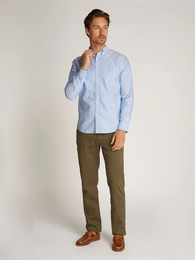 Hemden lange mouw blauw Tommy Hilfiger - Image 2
