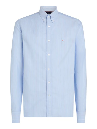 Hemden lange mouw blauw Tommy Hilfiger - Image 5