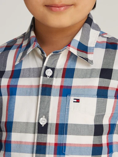 Hemden lange mouw blauw Tommy Hilfiger - Image 4