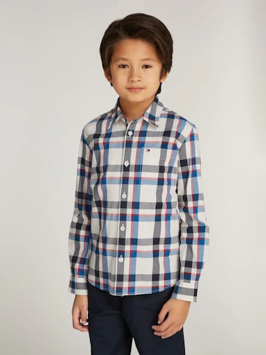 Hemden lange mouw blauw Tommy Hilfiger - Image 6
