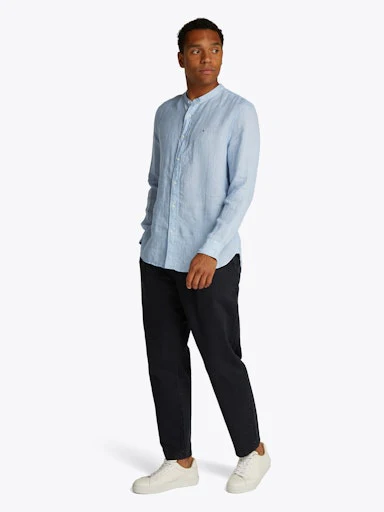 Hemden lange mouw blauw Tommy Hilfiger - Image 2