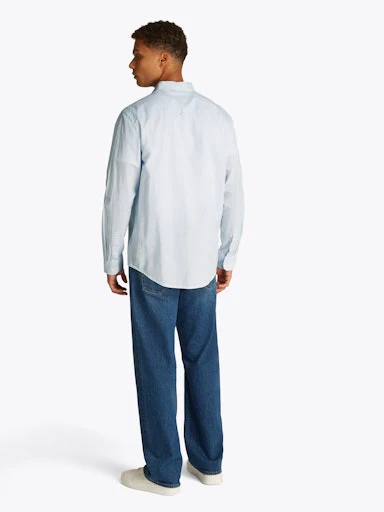 Hemden lange mouw blauw Tommy Jeans - Image 3