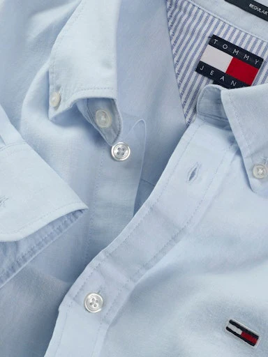 Hemden lange mouw blauw Tommy Jeans - Image 7