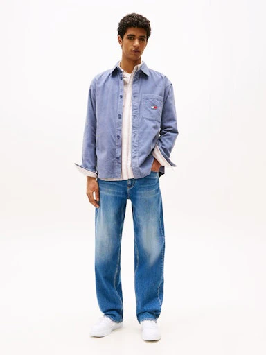 Hemden lange mouw blauw Tommy Jeans - Image 3