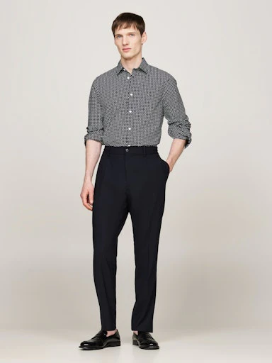 Hemden lange mouw blauw Tommy Hilfiger - Image 8