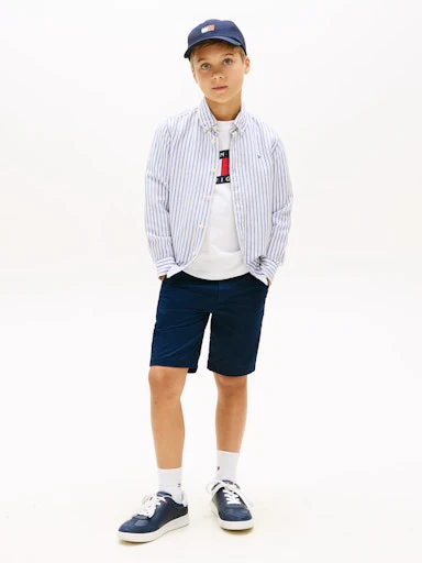 Hemden lange mouw blauw Tommy Hilfiger - Image 2