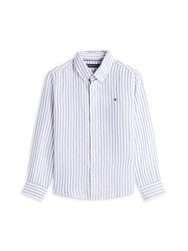 Hemden lange mouw blauw Tommy Hilfiger - Image 5