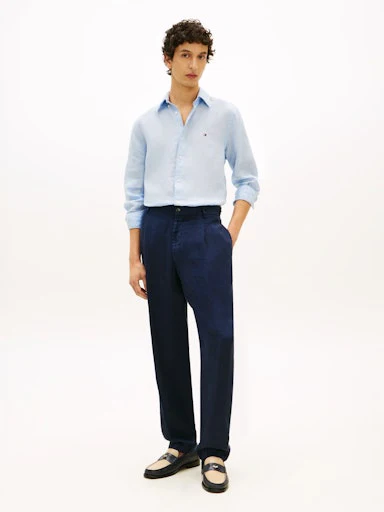 Hemden lange mouw blauw Tommy Hilfiger - Image 2
