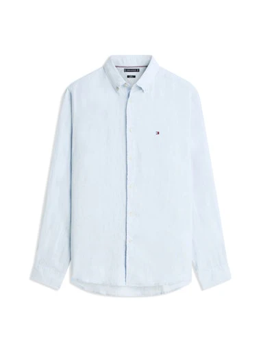 Hemden lange mouw blauw Tommy Hilfiger - Image 5