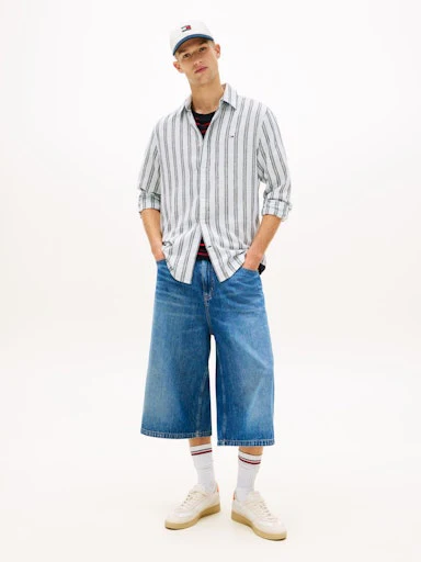 Hemden lange mouw blauw Tommy Jeans - Image 2