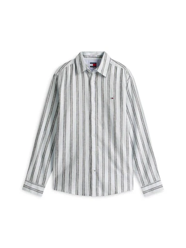 Hemden lange mouw blauw Tommy Jeans - Image 5