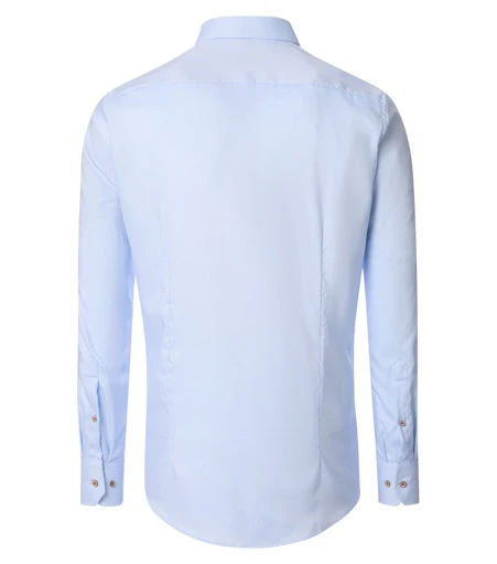 Hemden lange mouw blauw VENTI - Image 4