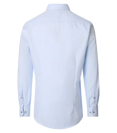 Hemden lange mouw blauw VENTI - Image 4