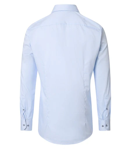 Hemden lange mouw blauw VENTI - Image 4