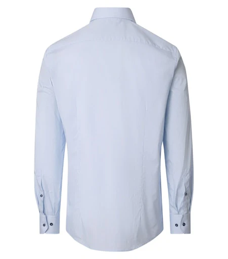 Hemden lange mouw blauw VENTI - Image 4
