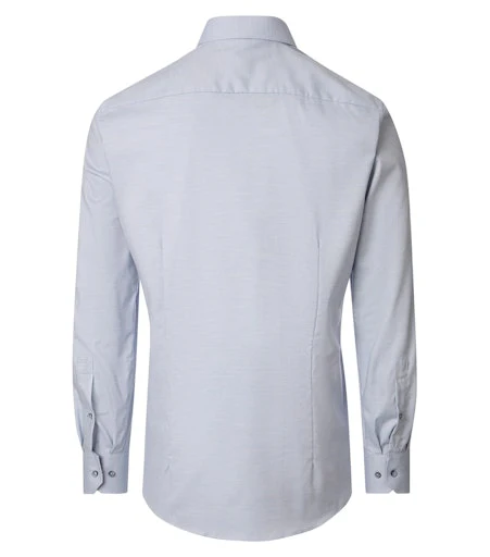 Hemden lange mouw blauw VENTI - Image 4