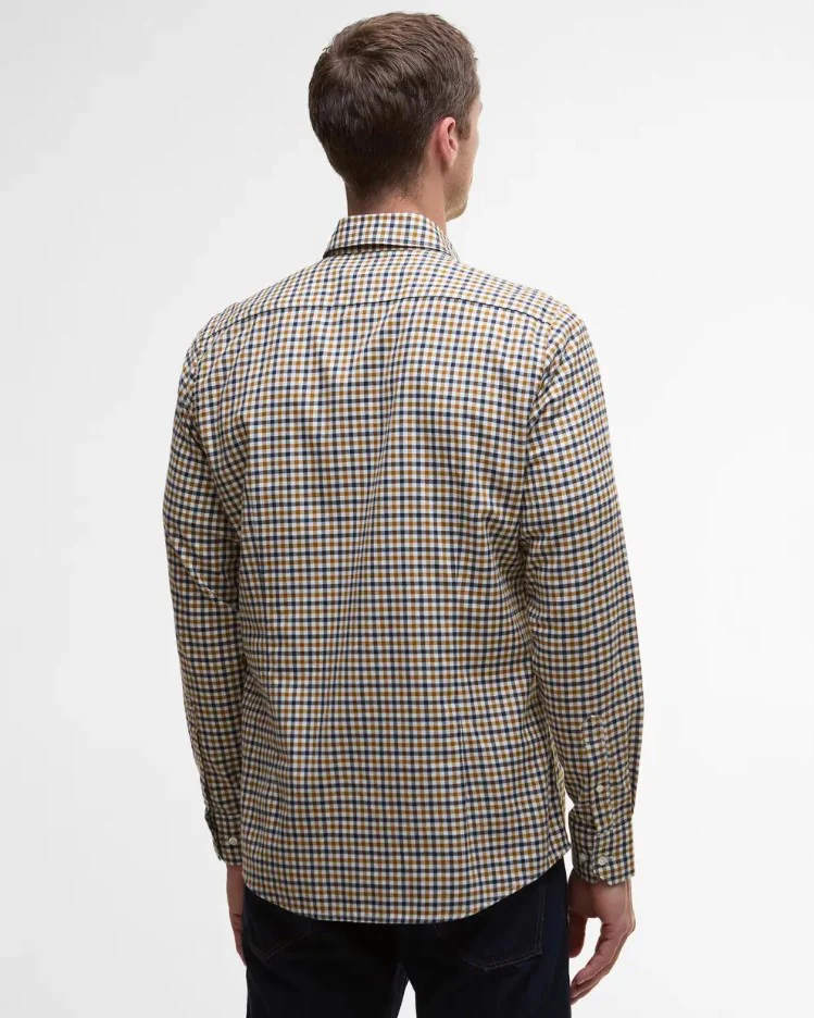 Hemden lange mouw bruin Barbour - Image 3
