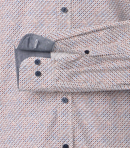 Hemden lange mouw bruin Casa Moda - Image 2