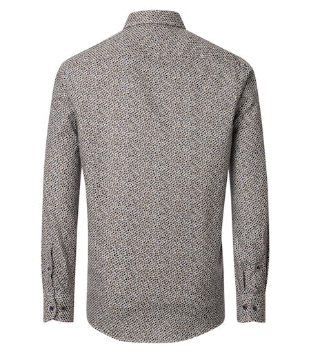 Hemden lange mouw bruin Casa Moda - Image 4
