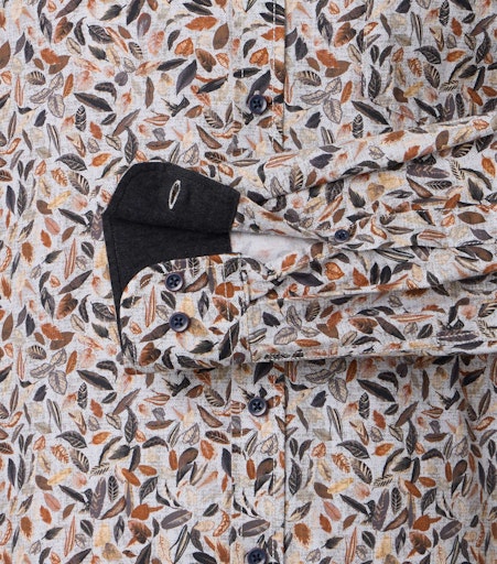 Hemden lange mouw bruin Casa Moda - Image 2