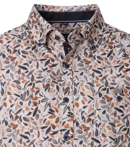 Hemden lange mouw bruin Casa Moda - Image 3