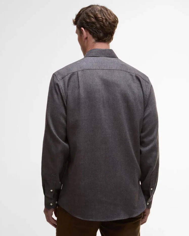 Hemden lange mouw grijs Barbour - Image 3