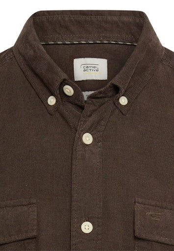 Hemden lange mouw grijs Camel active - Image 3