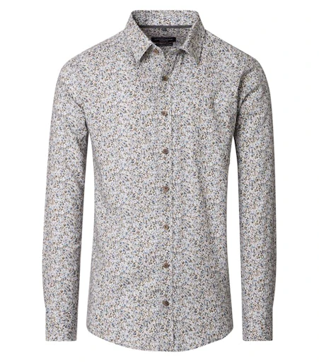 Hemden lange mouw grijs Casa Moda