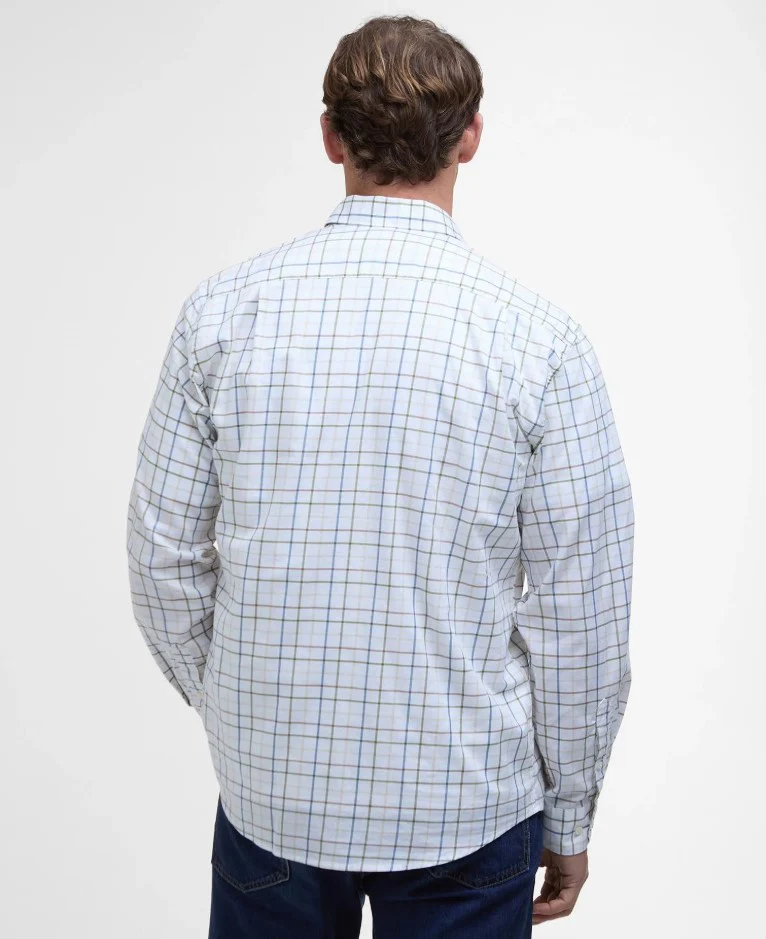 Hemden lange mouw groen Barbour - Image 3