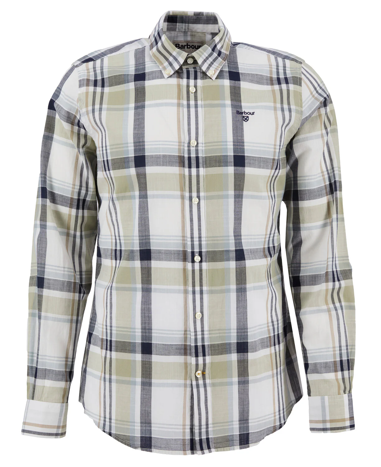 Hemden lange mouw groen Barbour - Image 6