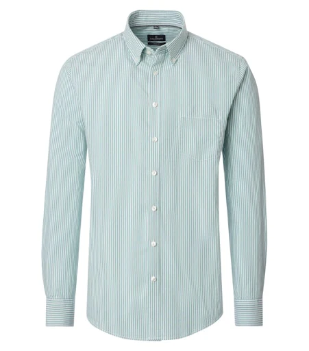 Hemden lange mouw groen Casa Moda