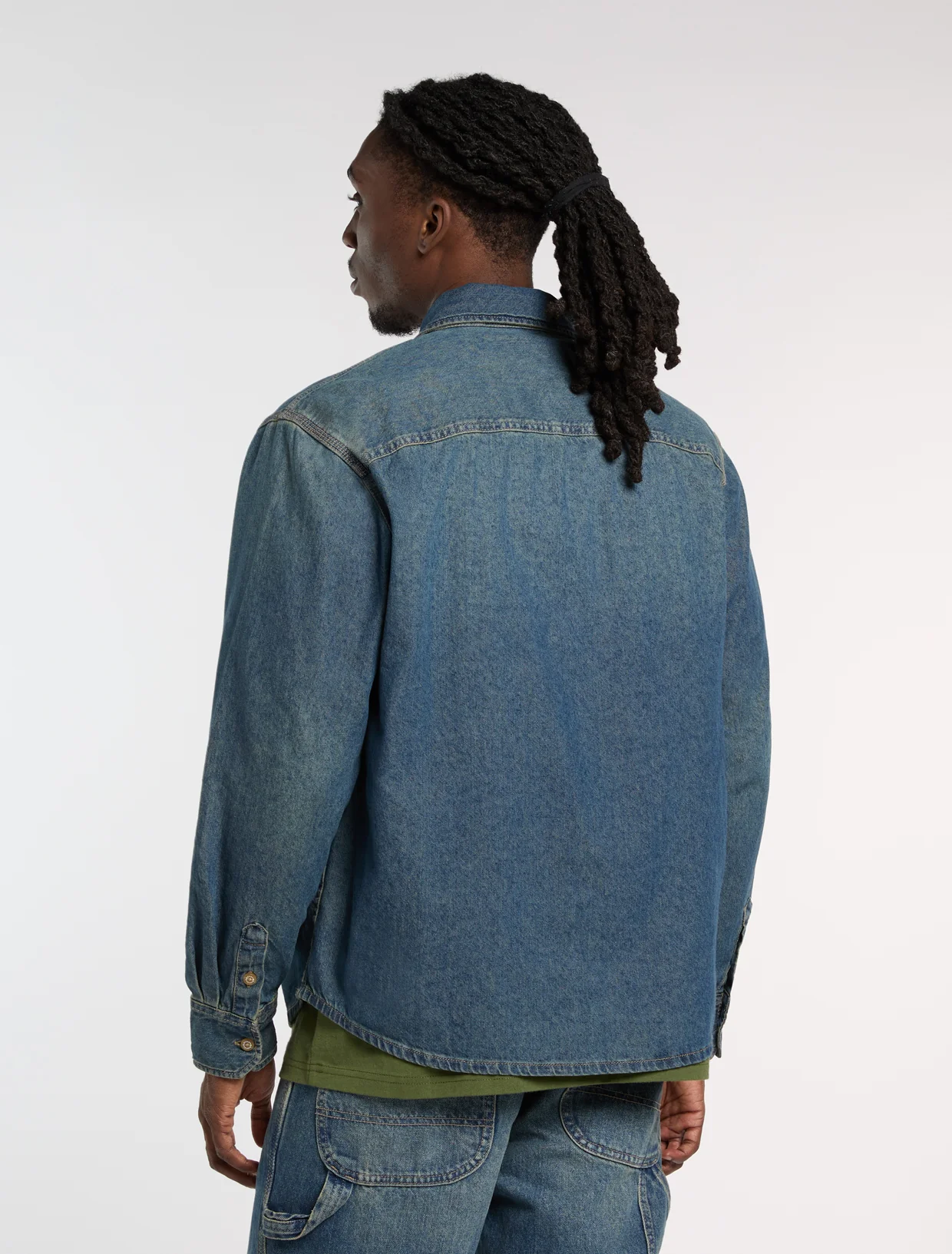 Hemden lange mouw groen Dickies - Image 2