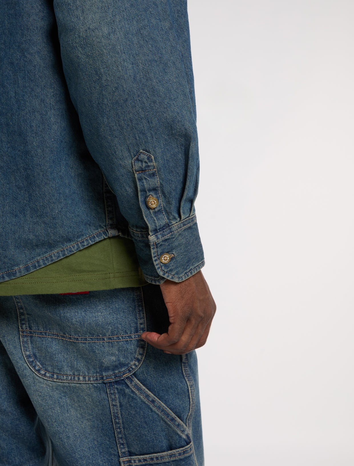 Hemden lange mouw groen Dickies - Image 5