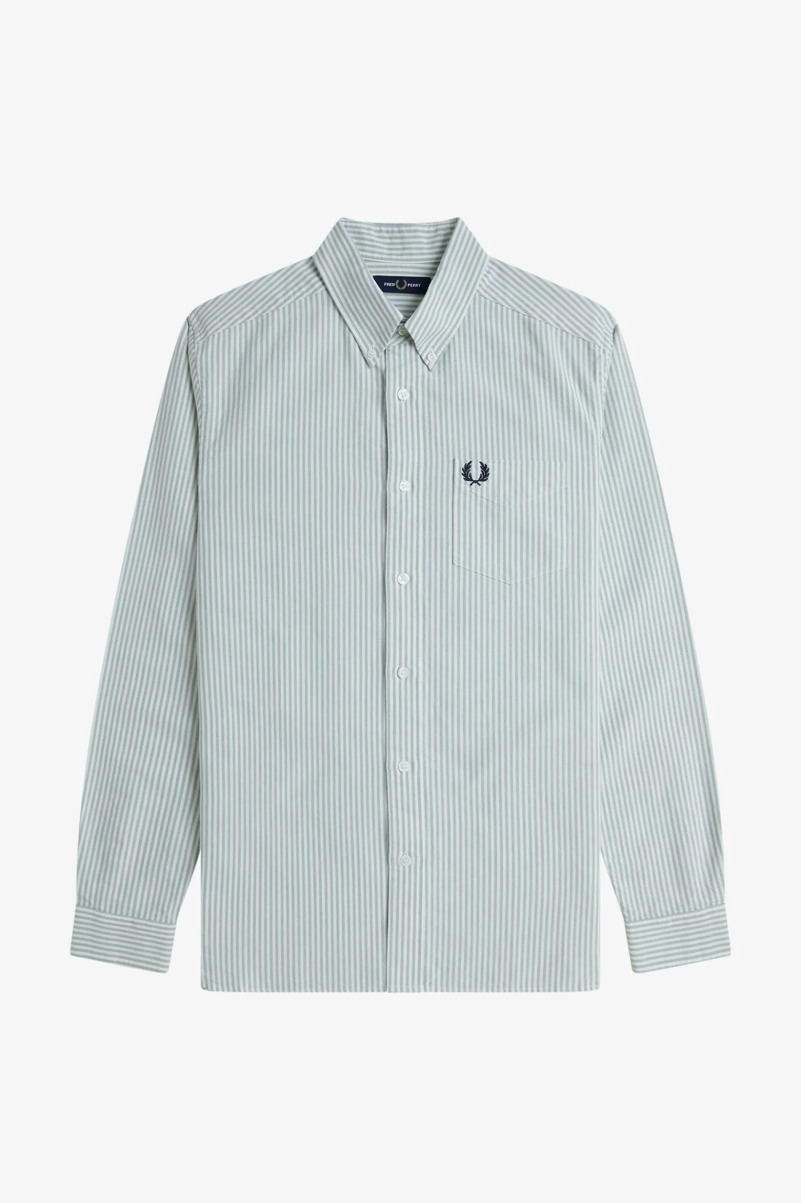 Hemden lange mouw groen Fred Perry - Image 2