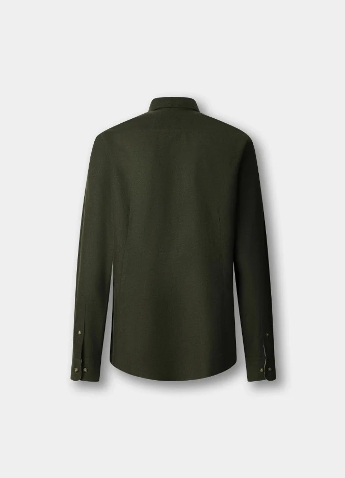 Hemden lange mouw groen Hackett London - Image 2