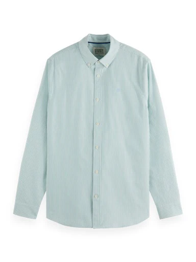 Hemden lange mouw groen Scotch & Soda