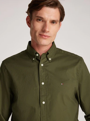 Hemden lange mouw groen Tommy Hilfiger - Image 4