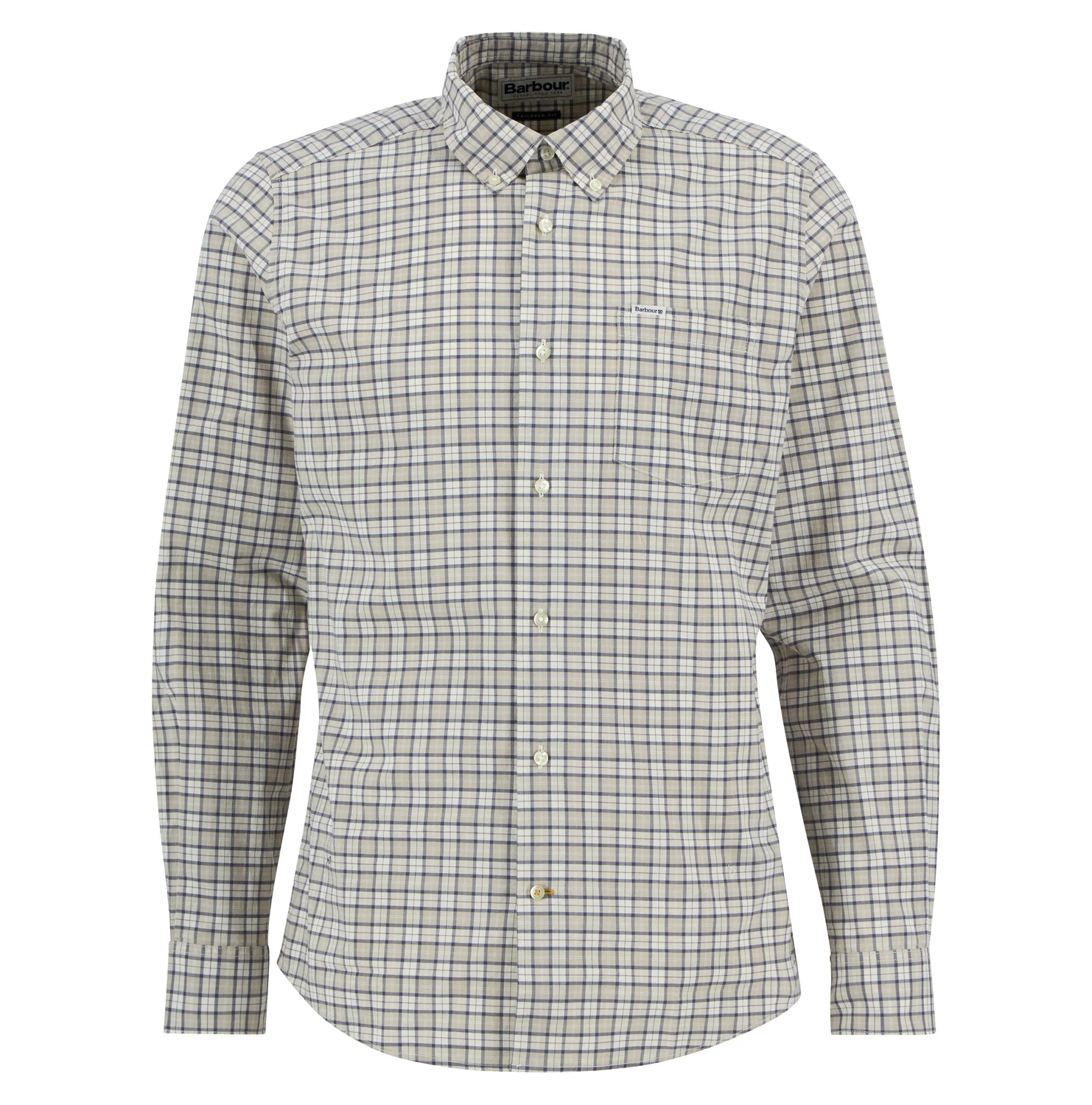 Hemden lange mouw multicolor Barbour